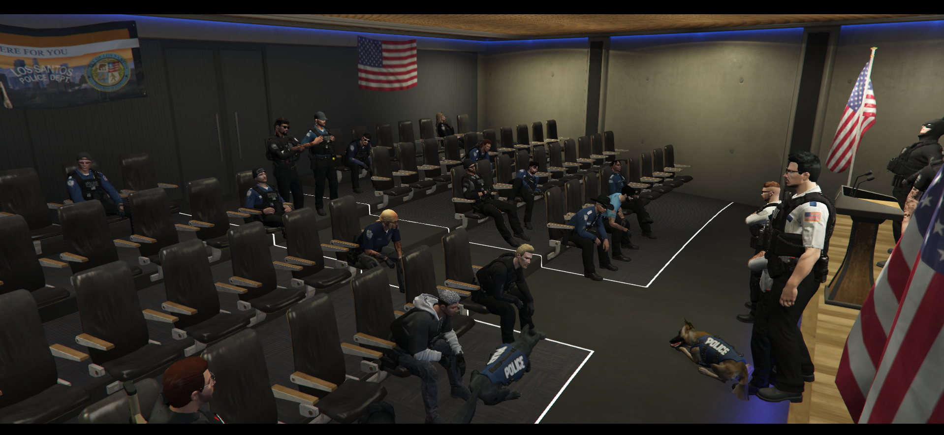 LSPD tactical deployment